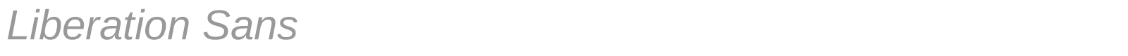 Liberation Sans font preview